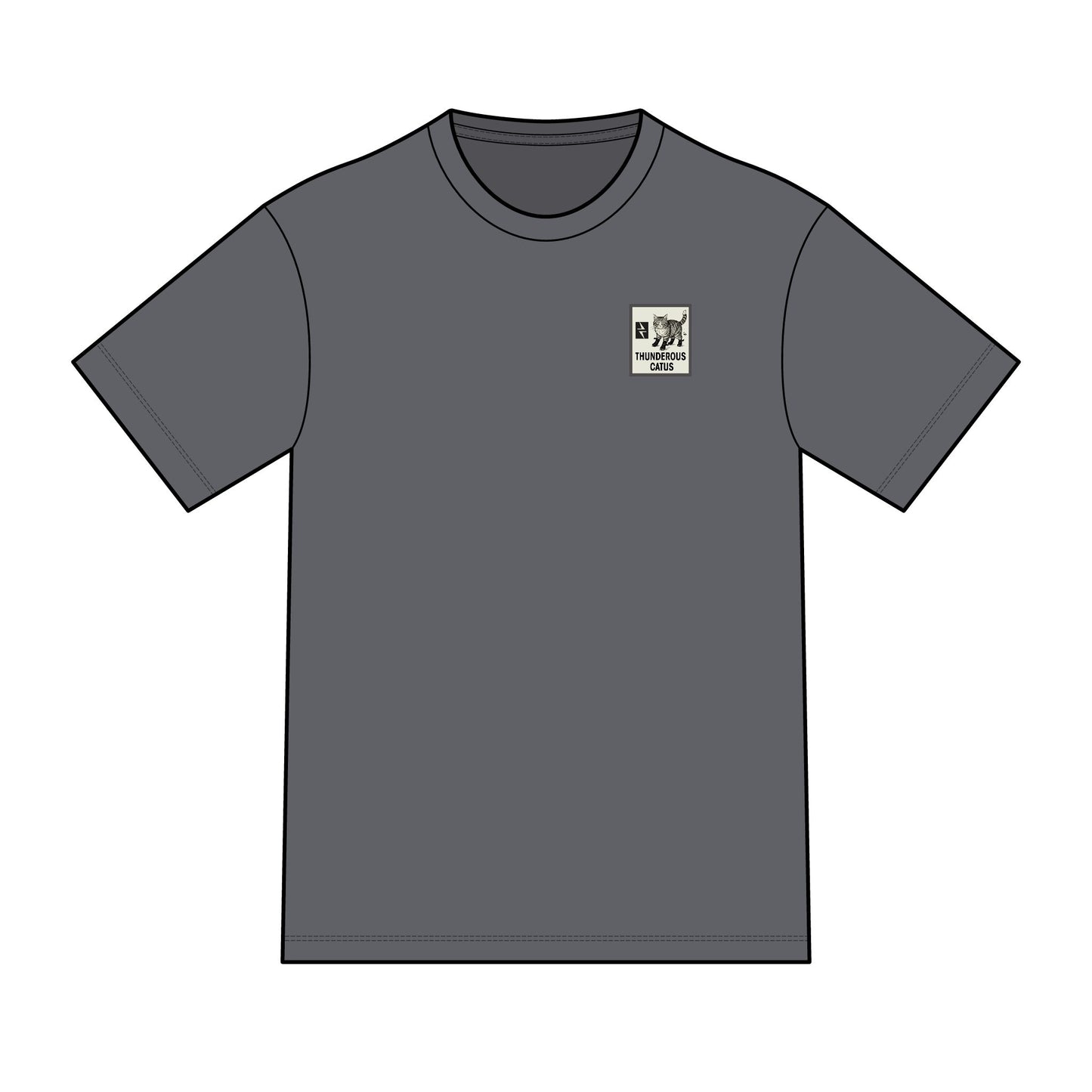 Graphic Tee — Thunderous Cat | Animal Testing | Funny Cat T-Shirt