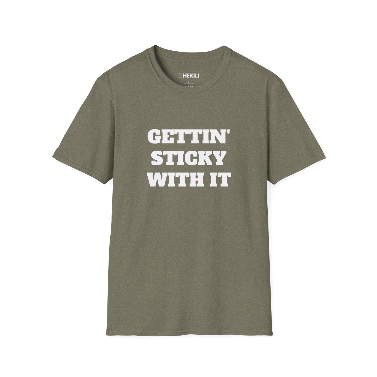 Sticky T-Shirt,  Unisex Tee, Gettin Sticky with it Design