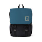 Hekili Canvas Backpack, Laptop Rucksack, Flap Daypack for Hiking, Travel, Commute