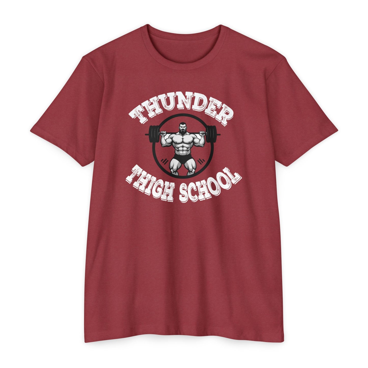 Thunder Thigh School Gym T-Shirt | Soft 60/40 Cotton Blend