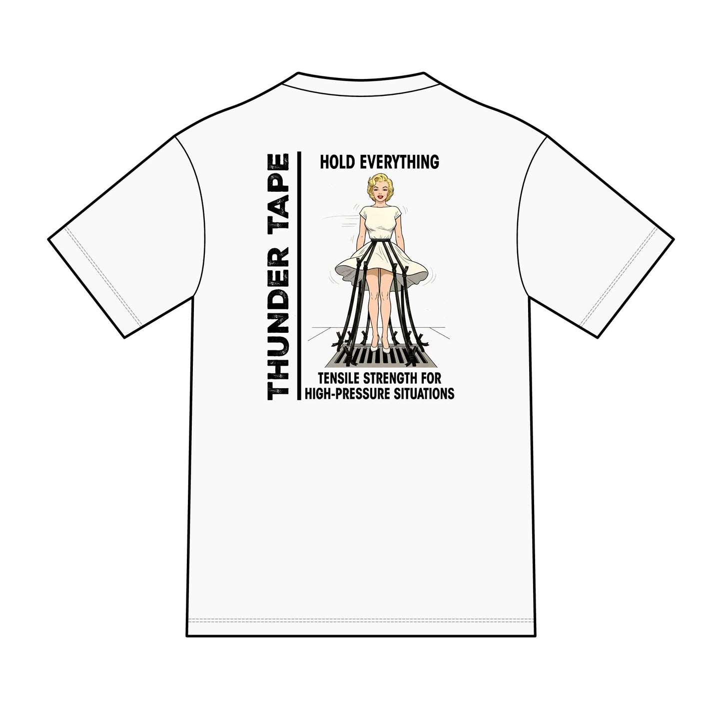Graphic Tee — 'Thunder Tape' High Pressure Situation T-Shirt