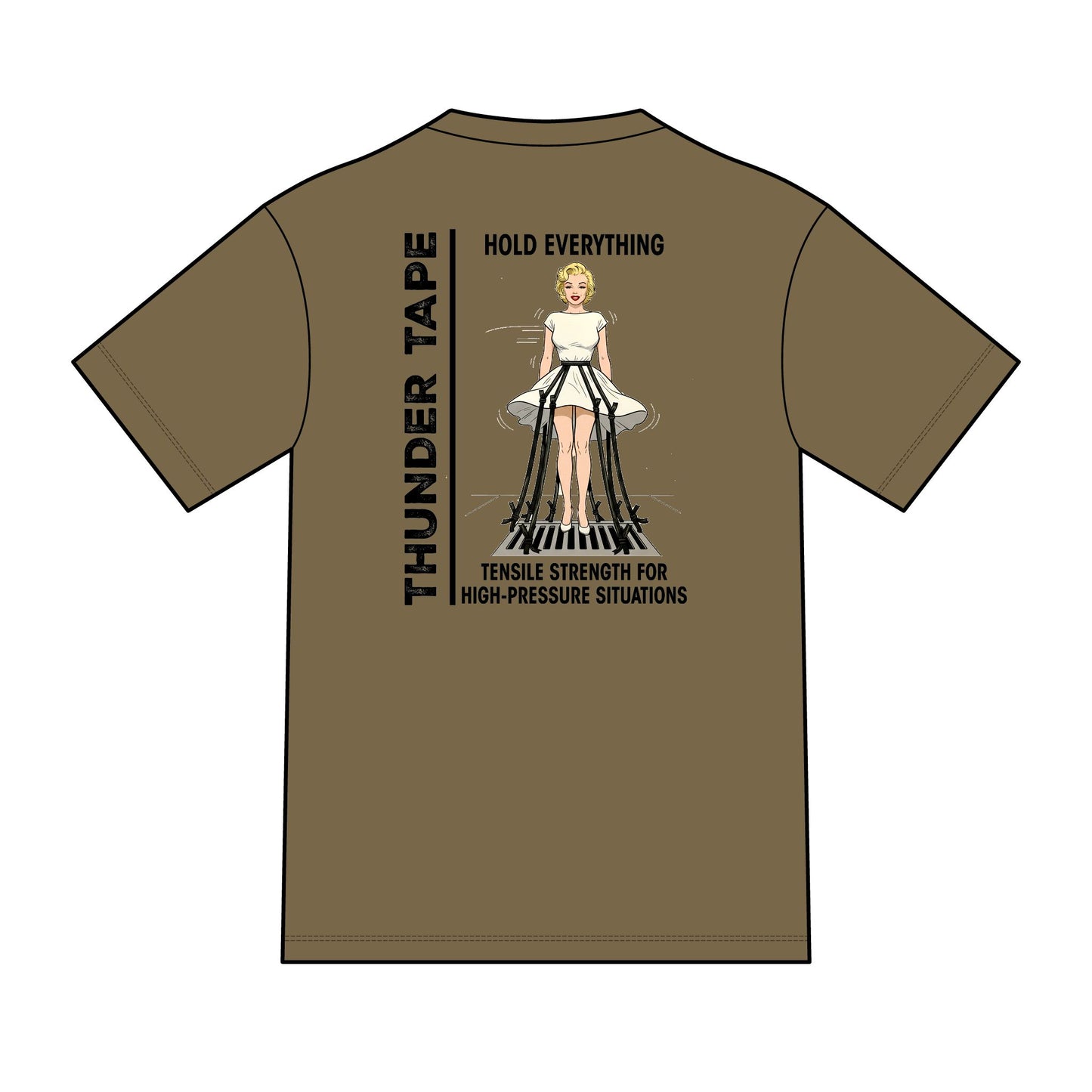 Graphic Tee — 'Thunder Tape' High Pressure Situation T-Shirt