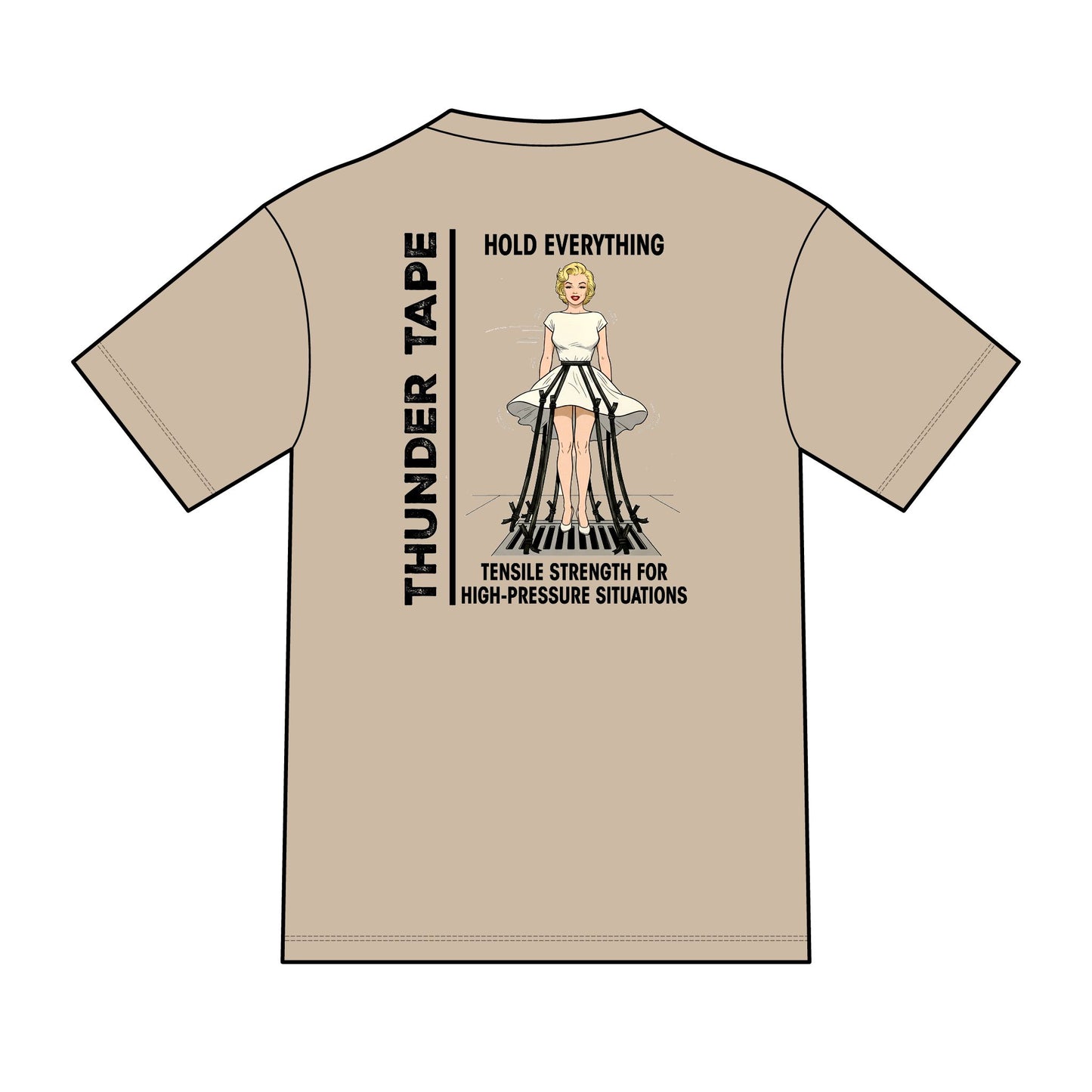 Graphic Tee — 'Thunder Tape' High Pressure Situation T-Shirt