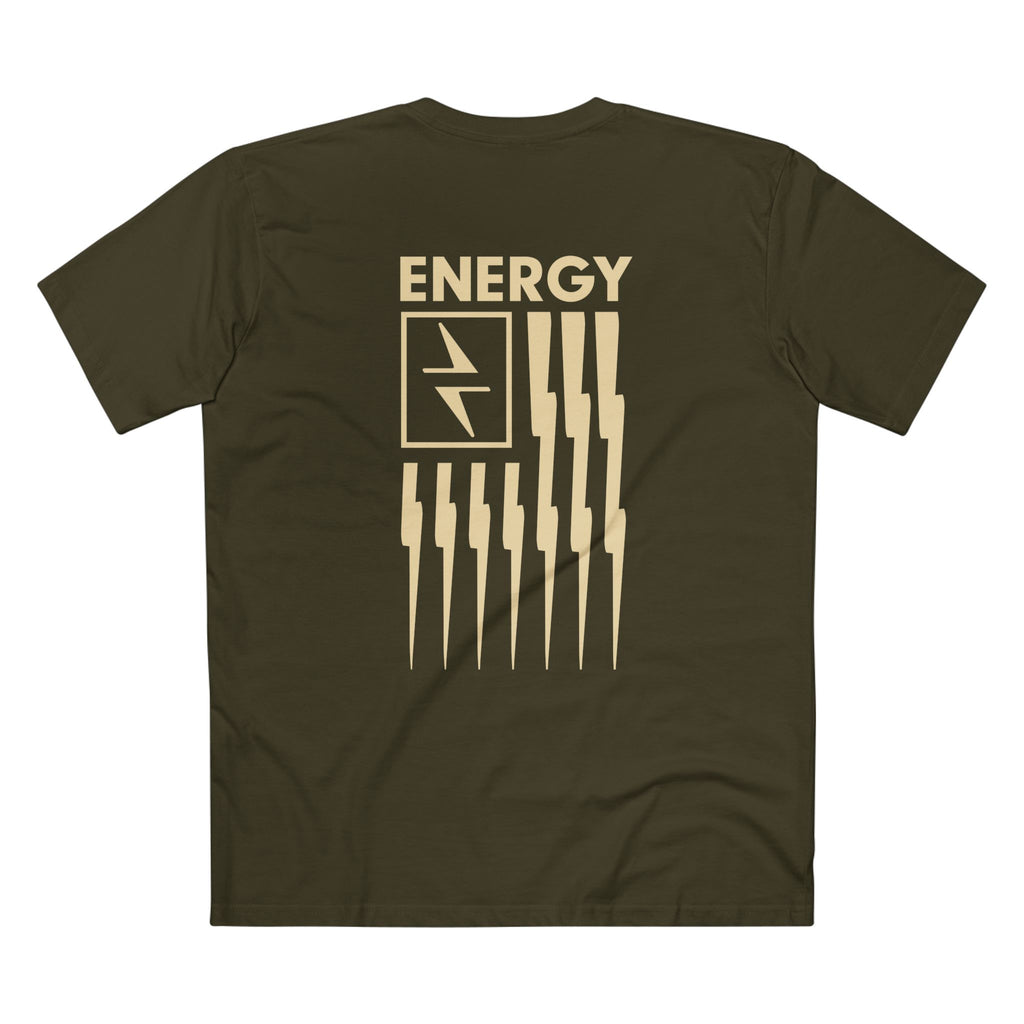 Hekili Thunder Energy T-Shirt | Lightning Flag Design