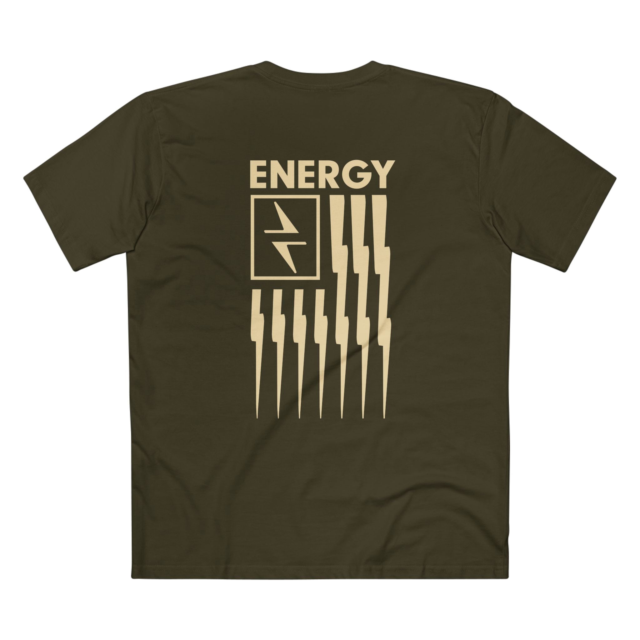 Hekili Thunder Energy T-Shirt | Lightning Flag Design