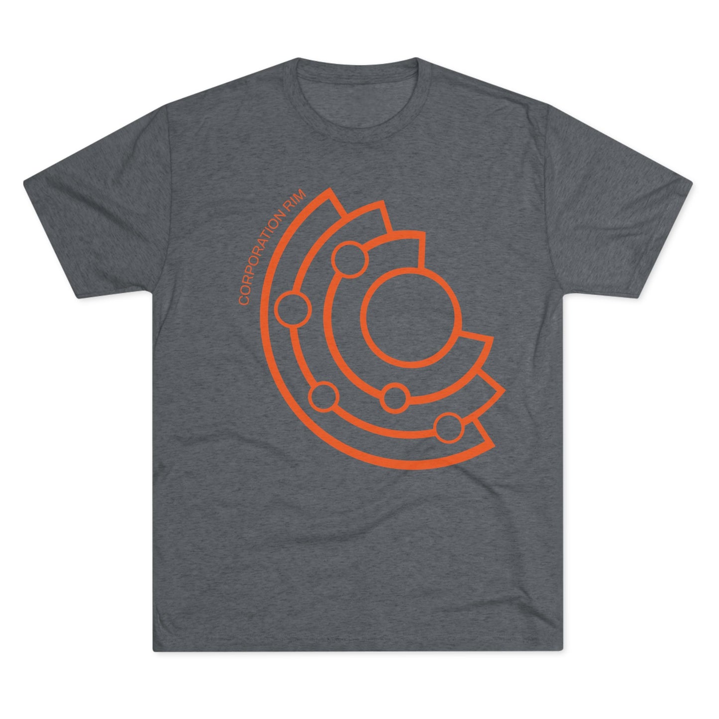 Galactic Rim Graphic Tee | Futuristic Design Shirt