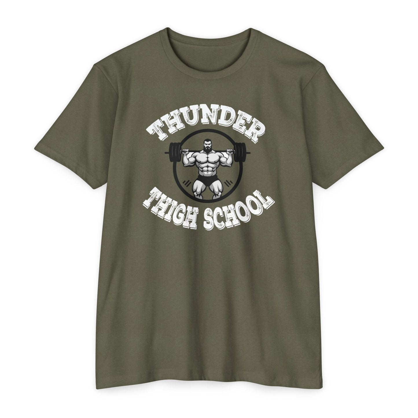 Thunder Thigh School Gym T-Shirt | Soft 60/40 Cotton Blend