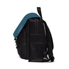 Hekili Canvas Backpack, Laptop Rucksack, Flap Daypack for Hiking, Travel, Commute