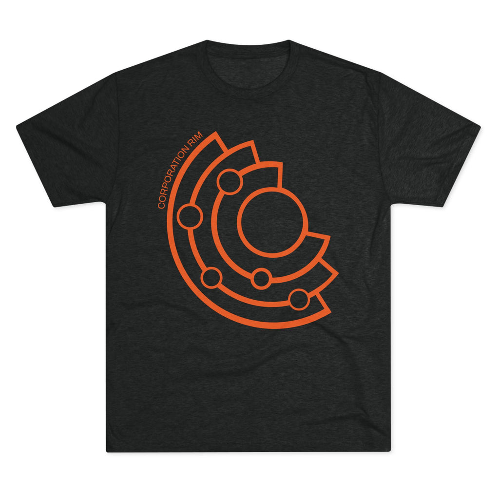 Galactic Rim Graphic Tee | Futuristic Design Shirt