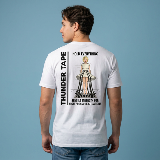 Graphic Tee — 'Thunder Tape' High Pressure Situation T-Shirt