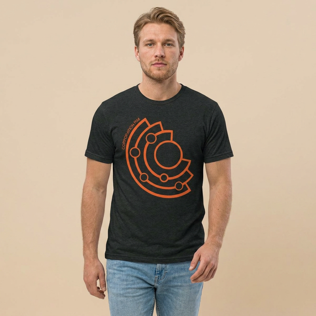 Galactic Rim Graphic Tee | Futuristic Design Shirt