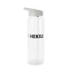 Hekili Gym Workout Refreshment Flask, Water Bottle, BPA Free Plastic