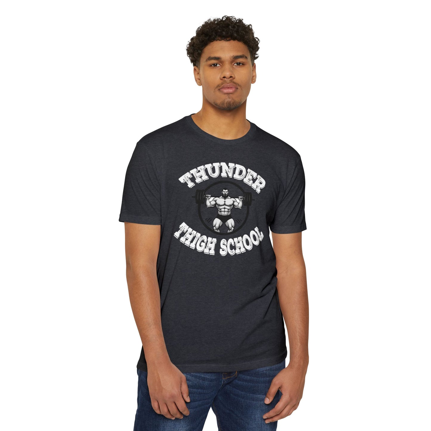 Thunder Thigh School Gym T-Shirt | Soft 60/40 Cotton Blend