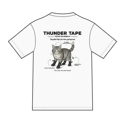 Thunder Tape - tested on animals t-shirt
