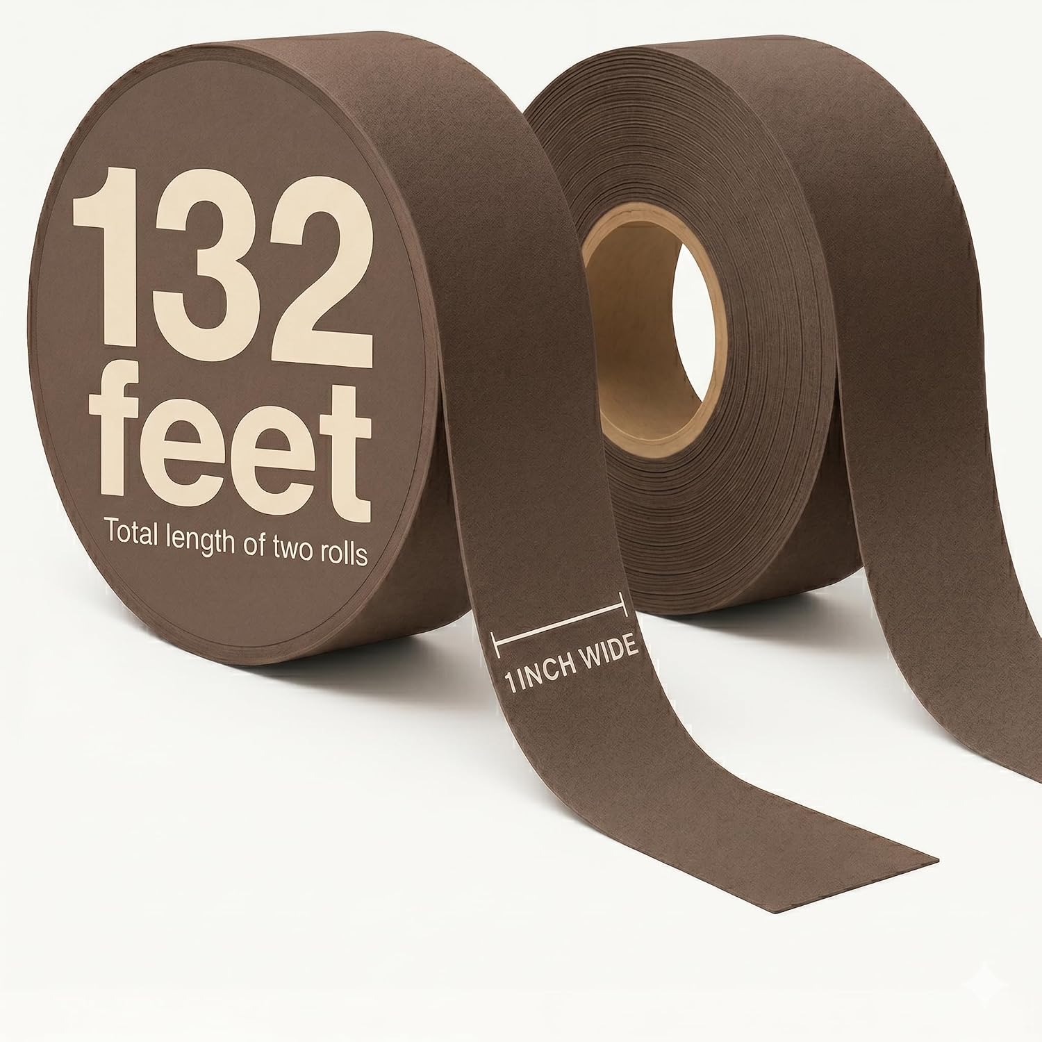 Tactical Grip Wrap – 2 Roll Pack, Brown – Multi-Purpose Athletic & Tactical Wrap