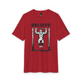 Believe in Bigfoot - Doing Pull-Ups - T-Shirt