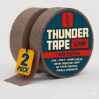 Tactical Grip Wrap – 2 Roll Pack, Brown – Multi-Purpose Athletic & Tactical Wrap