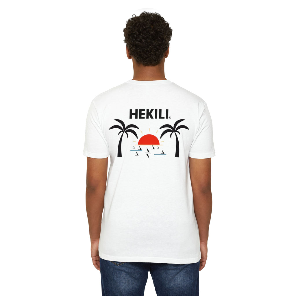 Hekili Hawaiian Beach T-Shirt