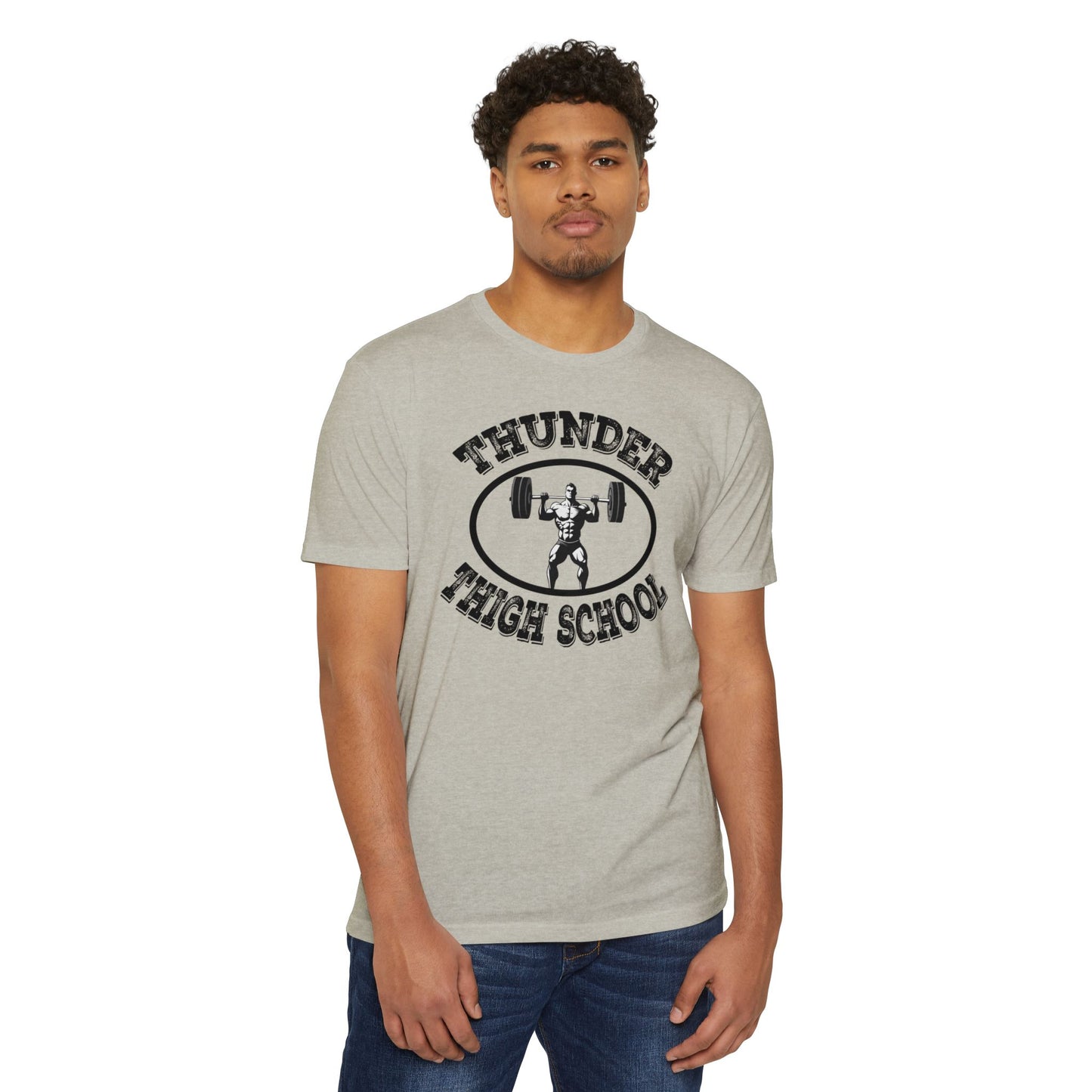 Thunder Thigh School Gym T-Shirt | Soft 60/40 Cotton Blend