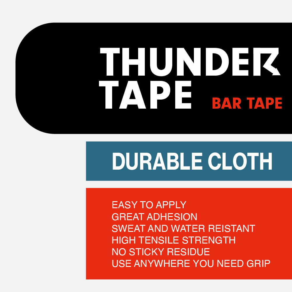 2 Pk Grip Tape, Black- Multipurpose Cloth Grip Tape